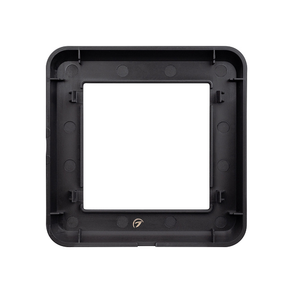 Рамка пластиковая FRM-VERSA-PL-1-BK (Arlight, -) Lednikoff