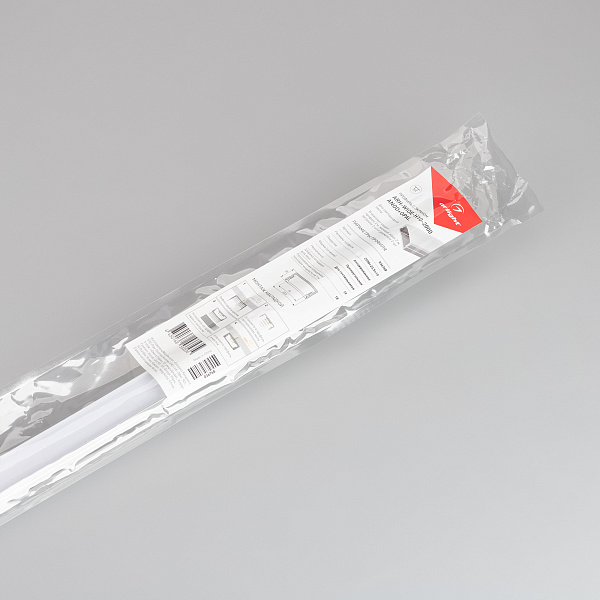 Профиль с экраном ARH-WIDE-H10-2000 ANOD+OPAL (Arlight, Алюминий) Lednikoff