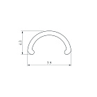 Экран ARH-ROUND-D8-2000 Round Opal (Arlight, Пластик) Lednikoff