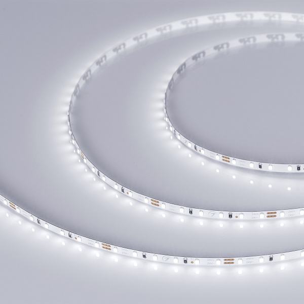 Светодиодная лента MICROLED-M120-4mm 24V White6000 (5.4 W/m, IP20, 2216, 5m) (Arlight, 5.4 Вт/м, IP20) Lednikoff