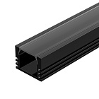 Профиль PDS-S-2000 ANOD Black RAL9005 (Arlight, Алюминий) Lednikoff