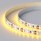 Светодиодная лента RT-A120-8mm 12V Yellow (9.6 W/m, IP20, 2835, 5m) (Arlight, 9.6 Вт/м, IP20) Lednikoff