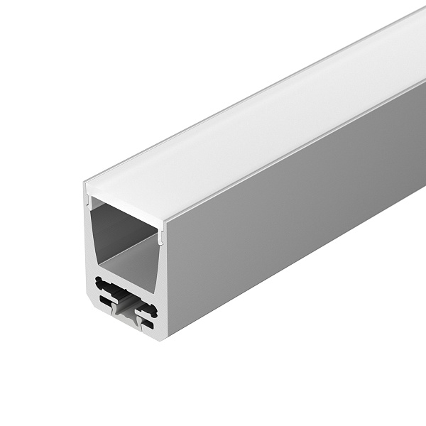Профиль с экраном ALU-SWISS-20-2000 ANOD+FROST (Arlight, Алюминий) Lednikoff