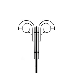 Кронштейн OXOR-SB2-2 BLACK  (Arlight, Сталь)