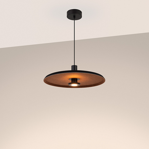 Светильник SP-KOTARO-R450-12W Warm3000 (BK-CF, 36 deg, 230V, TRIAC) (Arlight, IP20 Фетр, 3 года)
