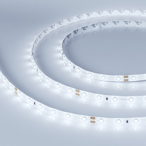 Светодиодная лента герметичная RTW-SE-A60-8mm 24V Cool 10K (7.2 W/m, IP65, 2835, 5m) (Arlight, -) Lednikoff