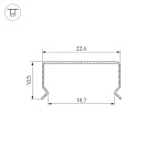 Профиль гибкий WPH-FLEX-2020-1000 (Arlight, Сталь) Lednikoff