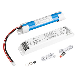 Блок аварийного питания ARJ-EMG-5W-EXT (10-90V, 1.5H, LiFePO4) (Arlight, IP20 Пластик, 3 года)