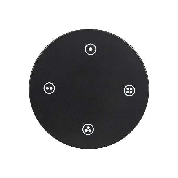 INTELLIGENT ARLIGHT Пульт SMART-801-22-4G-4SC-SH Black (3V, Magnet, 2.4G) (IARL, IP20 Пластик, 5 лет) Lednikoff