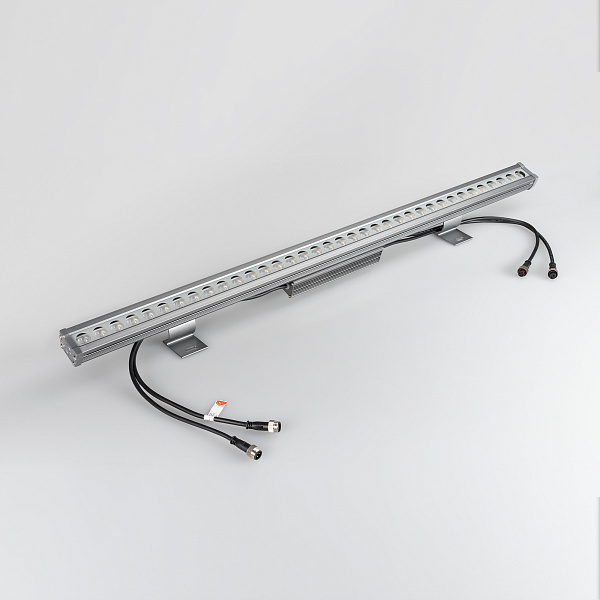 Светодиодный прожектор AR-LINE-1000L-36W-24V RGB (Grey, 30 deg, DMX512) (Arlight, Закрытый) Lednikoff