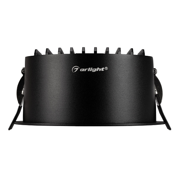 Светильник MS-DROP-BUILT-R137-24W Day4000 (BK, 90 deg, 230V) (Arlight, IP54 Металл, 5 лет) Lednikoff