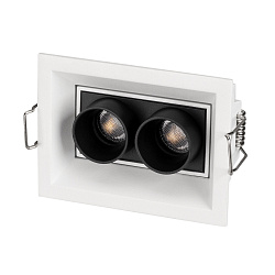 Светильник MS-ORIENT-BUILT-TURN-TC-S67x90-5W Warm3000 (WH-BK, 30 deg, 230V) (Arlight, IP20 Металл, 5 лет)