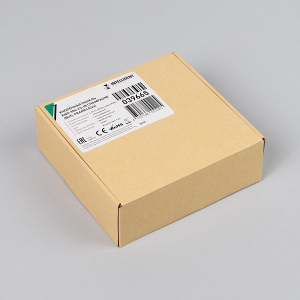INTELLIGENT ARLIGHT Кнопочная панель KNX-304-23-IN Champagne (BUS, Frameless) (IARL, IP20 Металл, 2 года) Lednikoff