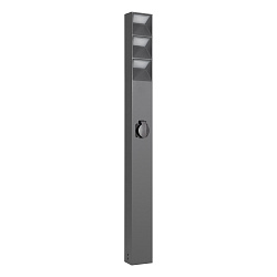 Светильник LGD-TILLIS-BOLL-SOCKET-H900-12W Warm3000 (GR, 92 deg, 230V) (Arlight, IP54 Металл, 3 года)