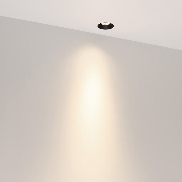 Светильник безрамочный DL-INTRAL-R39-6W Day4000 (Черный RAL9005, 15 deg, 230V) (Arlight, IP20 Металл, 5 лет) Lednikoff