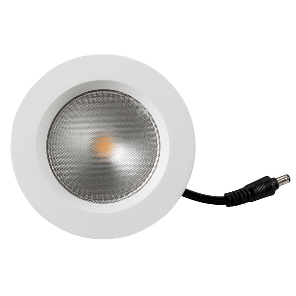 Светодиодный светильник LTD-105WH-FROST-9W Day White 110deg (Arlight, IP44 Металл, 3 года) Lednikoff
