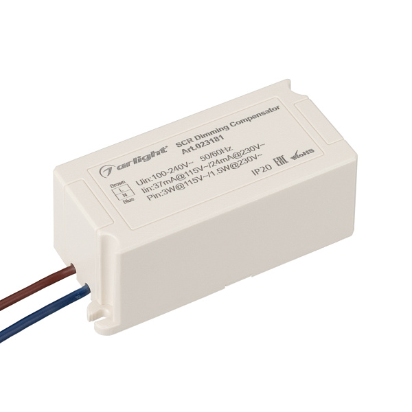 Усилитель компенсирующий ARL-TB01 (230V, TRIAC) (Arlight, IP20 Пластик, 2 года) Lednikoff