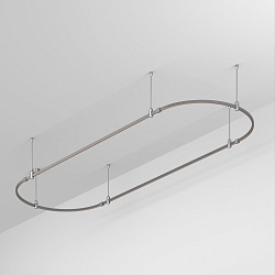 Основание ART-APRIORI-OVAL-ROD-400-3000x1000 (TN) (Arlight, IP20 Металл, 3 года)