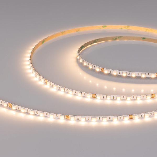 Светодиодная лента RT-H96-5mm 24V RGBW-Warm-4-in-1 (10 W/m, IP20, 5m) (Arlight, узкая) Lednikoff