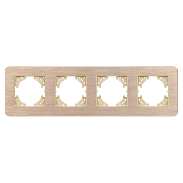 Рамка алюминиевая FRM-AKIRY-AL-4-GD (Arlight, -) Lednikoff