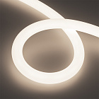 Светодиодная лента герметичная MOONLIGHT-TOP-A336-D30mm 24V Day4000 (14.4 W/m, IP65, 5m, wire x1) (Arlight, Вывод прямой, 3 года)