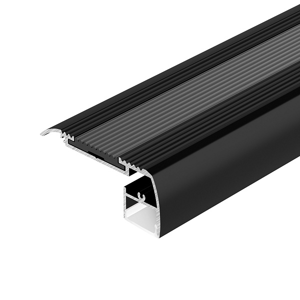 Профиль STAIR-W65-2000 ANOD BLACK (Arlight, Алюминий) Lednikoff