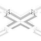 Крестовина SL-LINIA55-FANTOM (Arlight, Металл) Lednikoff
