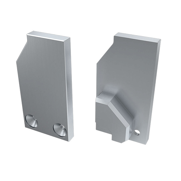 Заглушка для ALM-GLASS-6 правая глухая (Arlight, Металл) Lednikoff