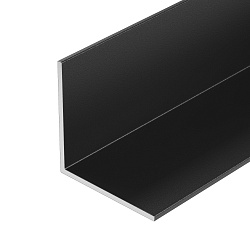 Уголок ARH-W20x20x1-3000 BLACK (Arlight, Алюминий)