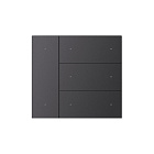 INTELLIGENT ARLIGHT Накладка панели KNX-23-4G-SUF Dark Grey (Backlight) (IARL, IP20 Металл, 2 года) Lednikoff