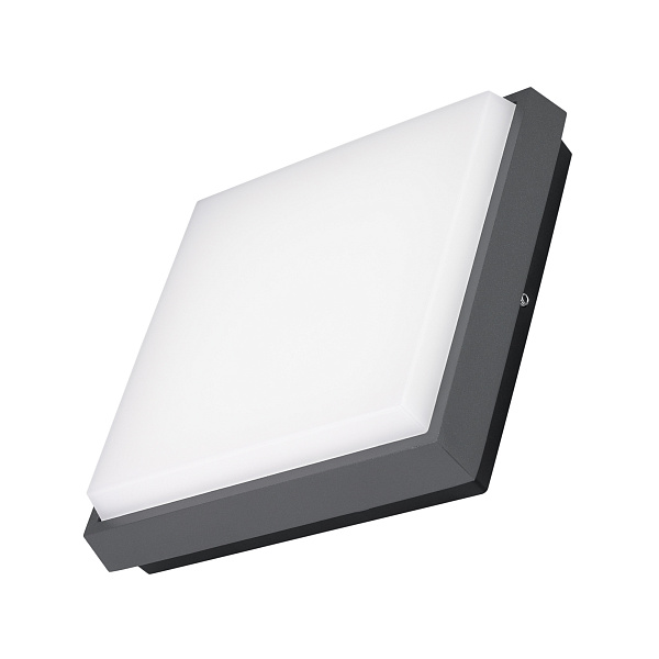Светильник LGD-AREA-S175x175-10W Warm3000 (GR, 110 deg, 230V) (Arlight, IP54 Металл, 3 года) Lednikoff