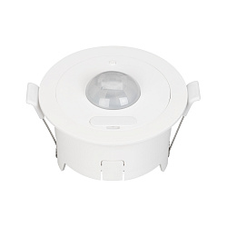 INTELLIGENT ARLIGHT Датчик движения ARL-SENS-801-14-12-IN White (230V/3V, PIR, 433MHz) (IARL, IP20 Пластик, 3 года)