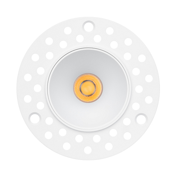 Светильник MS-INVISIO-TRIMLESS-R55-15W Day4000 (WH-WH, 36 deg, 230V) (Arlight, IP54 Металл, 5 лет) Lednikoff