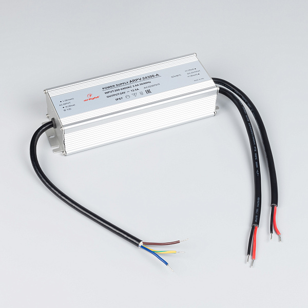 Блок питания ARPV-24300-A (24V, 12.5A, 300W) (Arlight, IP67 Металл, 3 года) Lednikoff