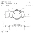 Модуль управляемый SPI-F6-D40 24V RGB-RAM-Auto (1.25W, IP68, 120 deg) (Arlight, Пластик, 3 года) Lednikoff