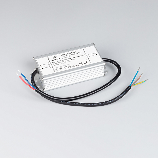 Блок питания ARPV-UH24100-PFC (24V, 4.2A, 100W) (Arlight, IP67 Металл, 7 лет) Lednikoff