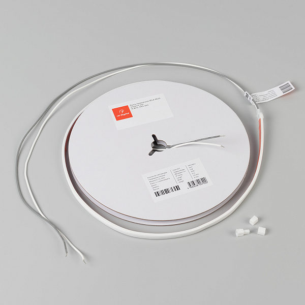 Светодиодная лента герметичная VELA-M240-2.5x6mm 24V Warm2400 (5 W/m, IP65, 5m) (Arlight, узкая) Lednikoff