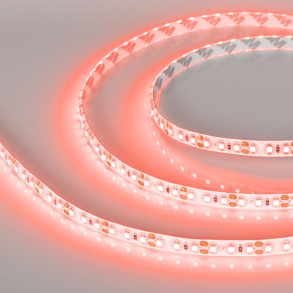 Светодиодная лента герметичная RTW-SE-A120-8mm 12V Red (9.6 W/m, IP65, 2835, 5m) (Arlight, -) Lednikoff