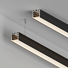 Профиль SL-LINE-3535-3000 BLACK (BY) (Arlight, Алюминий) Lednikoff