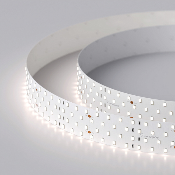 Светодиодная лента RT 2-2500 24V Day5000 4x2 (2835, 700 LED, CRI98) (Arlight, 30 Вт/м, IP20) Lednikoff