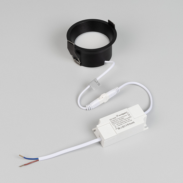 Светильник MS-BREEZE-BUILT-R82-9W Day4000 (BK, 80 deg, 230V) (Arlight, IP20 Металл, 3 года) Lednikoff