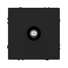 Механизм спутниковой розетки SCT-NOBE-MST1-SFPL-BK (SAT) (Arlight, Черный оникс) Lednikoff