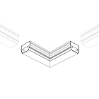 Угол STRETCH-S-35-CEIL-CENTER-90 (GAMMA35) (Arlight, Металл) Lednikoff