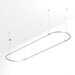 Основание ART-APRIORI-OVAL-HANG-4000x1000 (TN) (Arlight, IP20 Металл, 3 года)