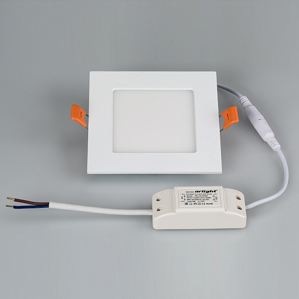 Светильник DL-120x120M-9W Warm White (Arlight, IP40 Металл, 3 года) Lednikoff