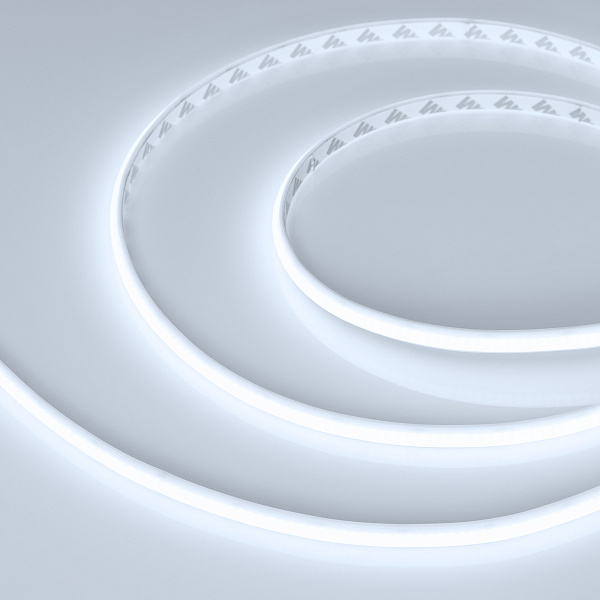 Светодиодная лента герметичная MICROLED-PW-M288-10mm 24V White6000 (12 W/m, IP66, 2216, 5m) (Arlight, 5 лет) Lednikoff