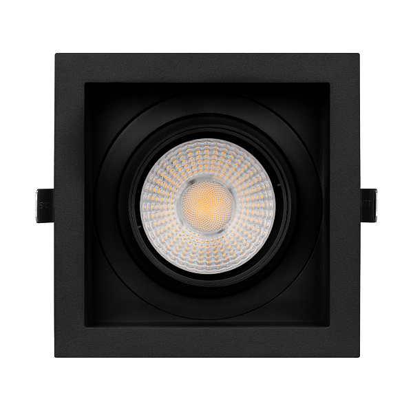 Светильник MS-VORTEX-BUILT-S140x140-30W Day4000 (BK-BK, 50 deg, 230V) (Arlight, IP20 Металл, 5 лет) Lednikoff