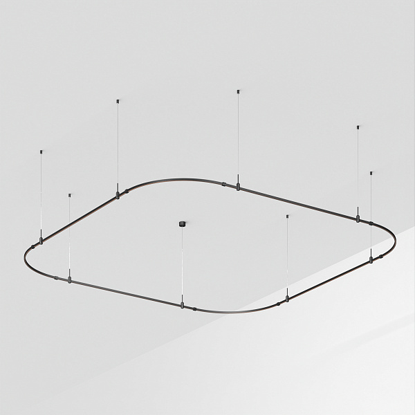 Основание ART-APRIORI-QUADRAT-SOFT-HANG-3500x3500 (BK) (Arlight, IP20 Металл, 3 года)