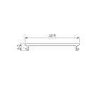 Экран SL-SEAMLESS-10m OPAL FLEX (Arlight, Пластик) Lednikoff