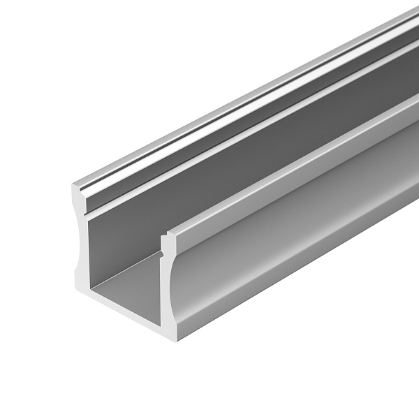 Профиль с экраном ALU-SLIM-H15-2000 ANOD+FROST (Arlight, Алюминий) Lednikoff